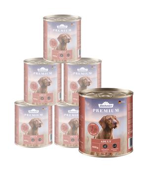 Dehner Premium Nassfutter für Hunde Adult