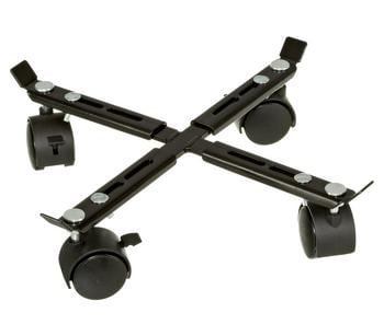 Videx Metall-Pflanzroller, schwarz, 35 x 35 cm