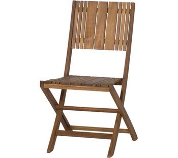 Siena Garden Klappstuhl Falun, Braun - Akazienholz
