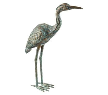 Rottenecker Bronze-Graureiher, ca. H53 cm