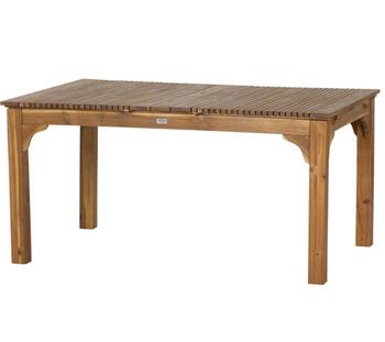 Siena Garden Ausziehtisch Falun, 150/175/200 x 100 74 cm, Hellbraun - Akazienholz