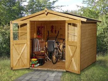 Weka Gartenhaus 316 Gr.3, ca. B290/H221/T217 cm