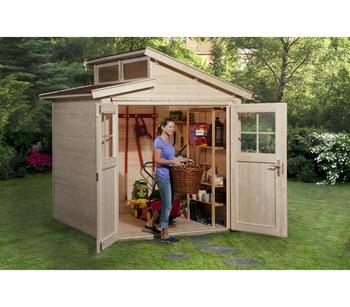 Weka Gartenhaus 226 Gr.1, ca. B237/H252/T231 cm