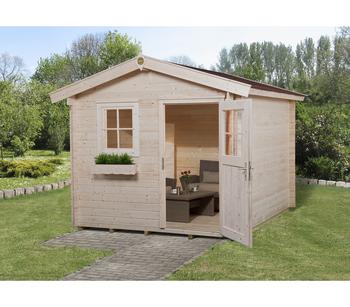 Weka Gartenhaus Premium 28, Natur