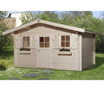 Weka Gartenhaus 110 Gr. 2, ca. B460/H266/T454 cm, Natur