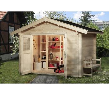 Weka Gartenhaus Premium 45, Natur
