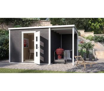 Weka Designhaus wekaLine 413 A Gr.2, ca. B460/H244/T310 cm, Dunkelgrau