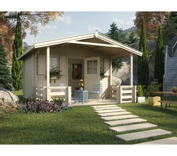 Weka Weekendhaus 138 Gr. 1, ca. B450/H299/T514 cm