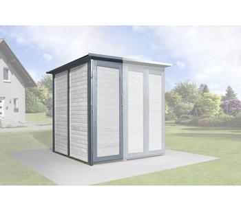 Weka Modul Save Bike für Garten [Q], Grau - Holz