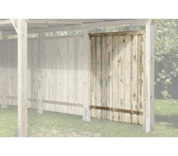 Weka Seitenwand für Carport