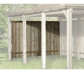Weka Rückwand für Carports
