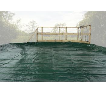 Weka Abdeckplane für Pool 594, Grün