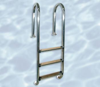 Weka Edelstahl-Einhängeleiter für Pools