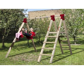 Tabaluga Doppelschaukel 816 A mit Podest