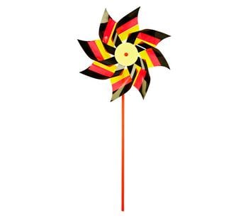 Dehner Windrad Deutsche Flagge, Gelb / Rot Schwarz - Kunststoff