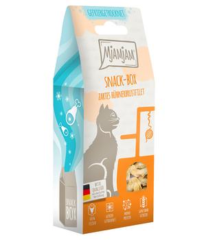 MjAMjAM® Katzensnack Snackbox zartes Hühnerbrustfilet, Adult, 40 g