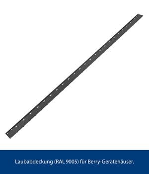 Hörmann Set Laubabdeckung Satteldach Typ 2/3, Schwarz - Stahl