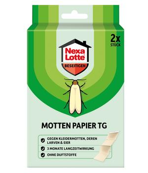 Nexa Lotte® Motten Papier TG, 2 Stk.