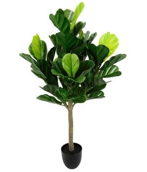 I.GE.A. Kunstpflanze Geigenfeige im Topf, ca. H98 cm