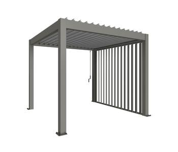 Biohort Lamellenseitenwand Gr. 3 m, ca. B235/H10/T272 cm