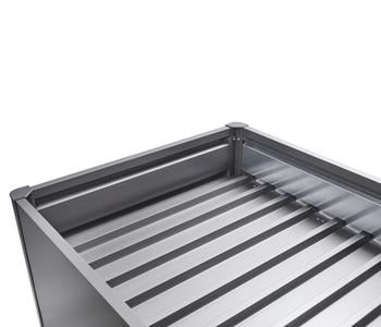 Biohort Zwischenboden für Hochbeet 4x1, ca. B397/H3/T100 cm