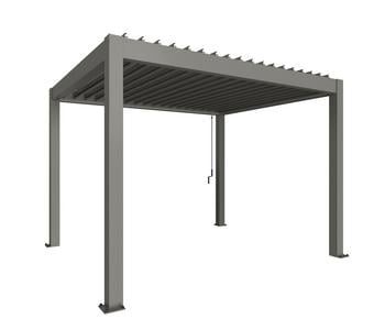 Biohort Pergola 3,5 x 3, ca. B367,5/H255/T312 cm, quarzgrau-metallic