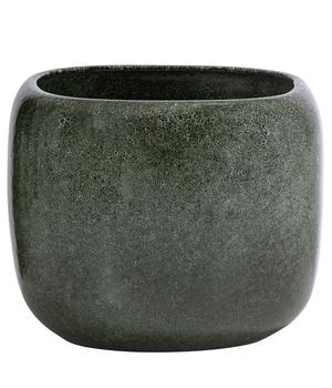 Dehner Keramik-Übertopf Taiga, quadratisch