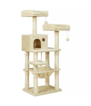 Feandrea Kratzbaum mit Hängematte, ca. B55/H143/T45 cm