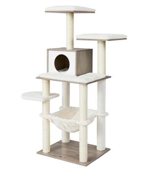 Feandrea Kratzbaum mit Plattform, ca. B72/H138/T64 cm
