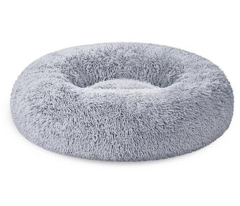 Feandrea Hundebett, rund, grau, ca. Ø80/H20 cm