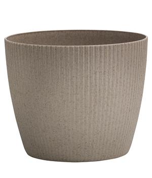 2 x Dehner Kunststoff-Topf Magnolia, konisch - Mindestbestellmenge: 2 Stk.