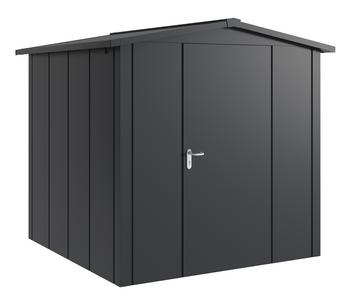 Hörmann Metallgerätehaus Juno JSD5 L-Sk Motiv Design, ca. B237/H223/T229 cm