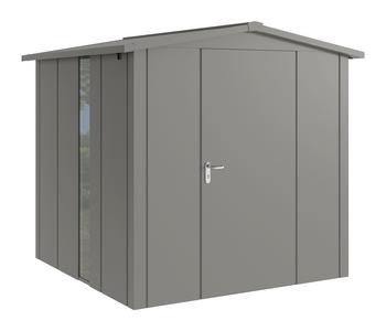 Hörmann Metallgerätehaus Juno JSD5 L-Sk Motiv Design bodentiefes Fenster, ca. B237/H223/T229 cm