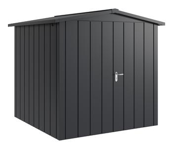 Hörmann Metallgerätehaus Juno JSD5 M-Sk Motiv Modern mit Doppeltür, ca. B237/H223/T229 cm