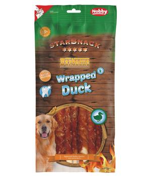 Nobby Hundesnack StarSnack Barbecue Wrapped Duck, 375 g