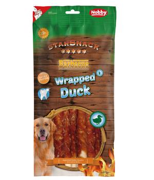 Nobby Hundesnack StarSnack Barbecue Wrapped Duck, L, 375 g