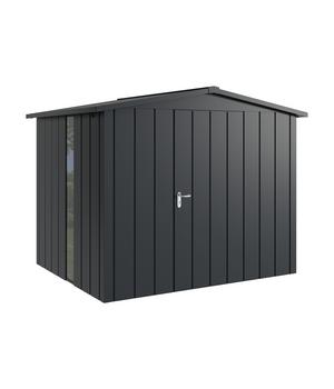 Hörmann Metallgerätehaus Juno JSD9 M-Sk Motiv Modern bodentiefes Fenster, ca. B285/H227/T237 cm