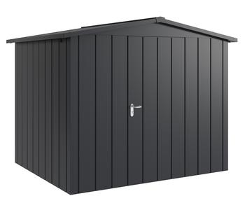 Hörmann Metallgerätehaus Juno Satteldach Motiv Modern, ca. B285/H227/T237 cm
