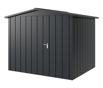Hörmann Metallgerätehaus Juno Satteldach Motiv Modern, ca. B285/H227/T237 cm