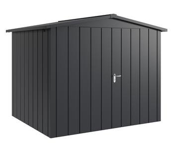 Hörmann Metallgerätehaus Juno JSD9 M-Sk Motiv Modern mit Doppeltür, ca. B285/H227/T237 cm