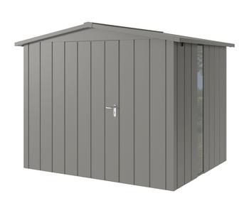 Hörmann Metallgerätehaus Juno JSD9 M-Sk Motiv Modern bodentiefes Fenster, ca. B285/H227/T237 cm