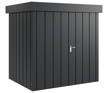 Hörmann Metallgerätehaus Juno JFD4 M-Sk Motiv Modern mit Doppeltür, ca. B229/H222/T181 cm