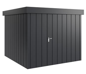Hörmann Metallgerätehaus Juno Flachdach Motiv Modern, ca. B277/H222/T277 cm