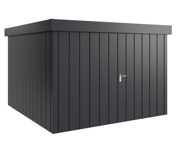 Hörmann Metallgerätehaus Juno JFD14 M-Sk Motiv Modern mit Doppeltür, ca. B325/H222/T325 cm