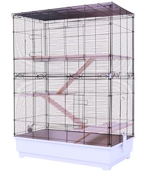 Skyline Nagerkäfig Loco Sombrero Tower, schwarz/hellgrau