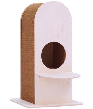 Skyline Kratzturm Candy, braun, ca. B45/H76,5/T45 cm