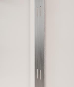 Hörmann Stahl-Regalleiste, ca. B196, 2er Set