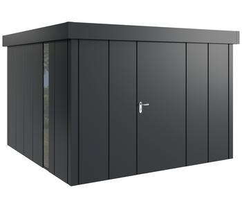 Hörmann Metallgerätehaus Juno JFD14 L-Sk Motiv Design bodentiefes Fenster, ca. B325/H222/T325 cm