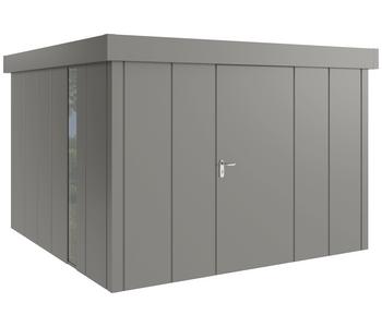 Hörmann Metallgerätehaus Juno JFD14 L-Sk Motiv Design bodentiefes Fenster, ca. B325/H222/T325 cm