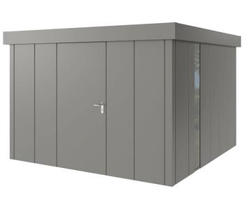 Hörmann Metallgerätehaus Juno JFD14 L-Sk Motiv Design bodentiefes Fenster, ca. B325/H222/T325 cm